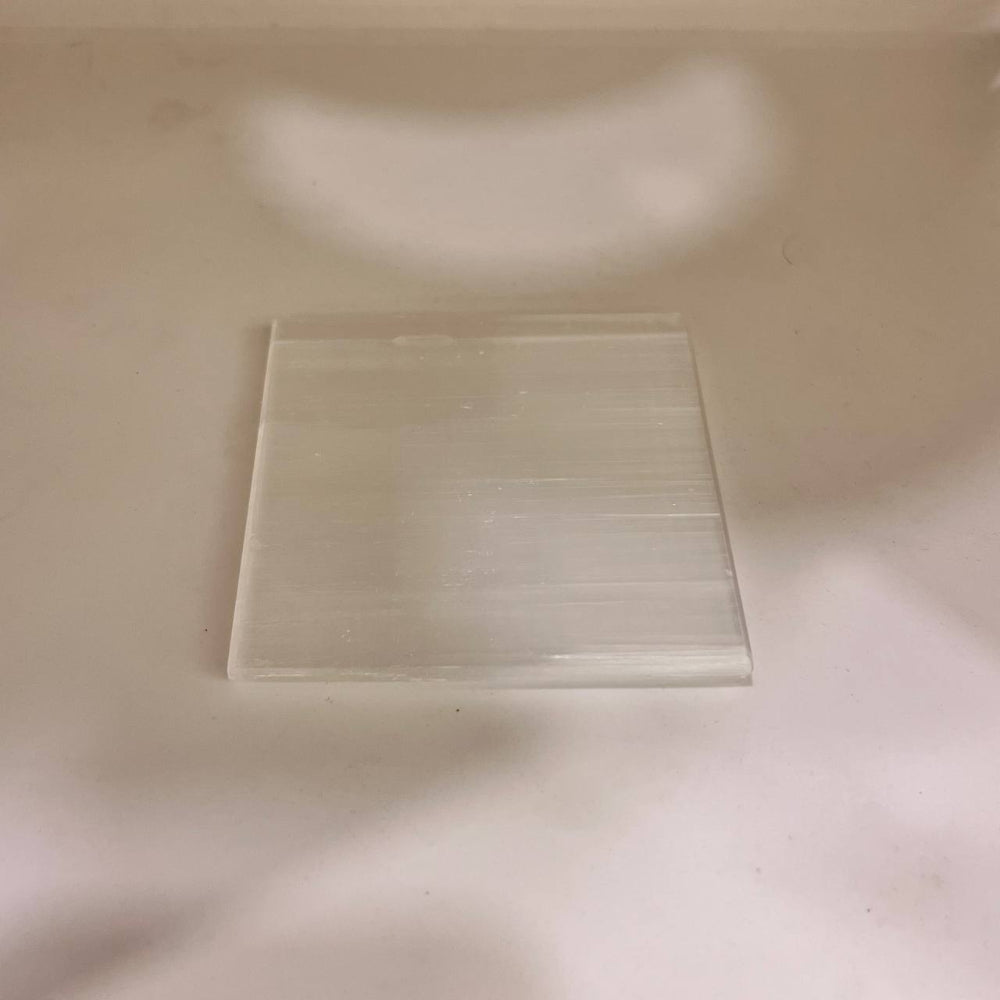 NORMAL SELENITE PLATE (CHARGING CRYSTAL)