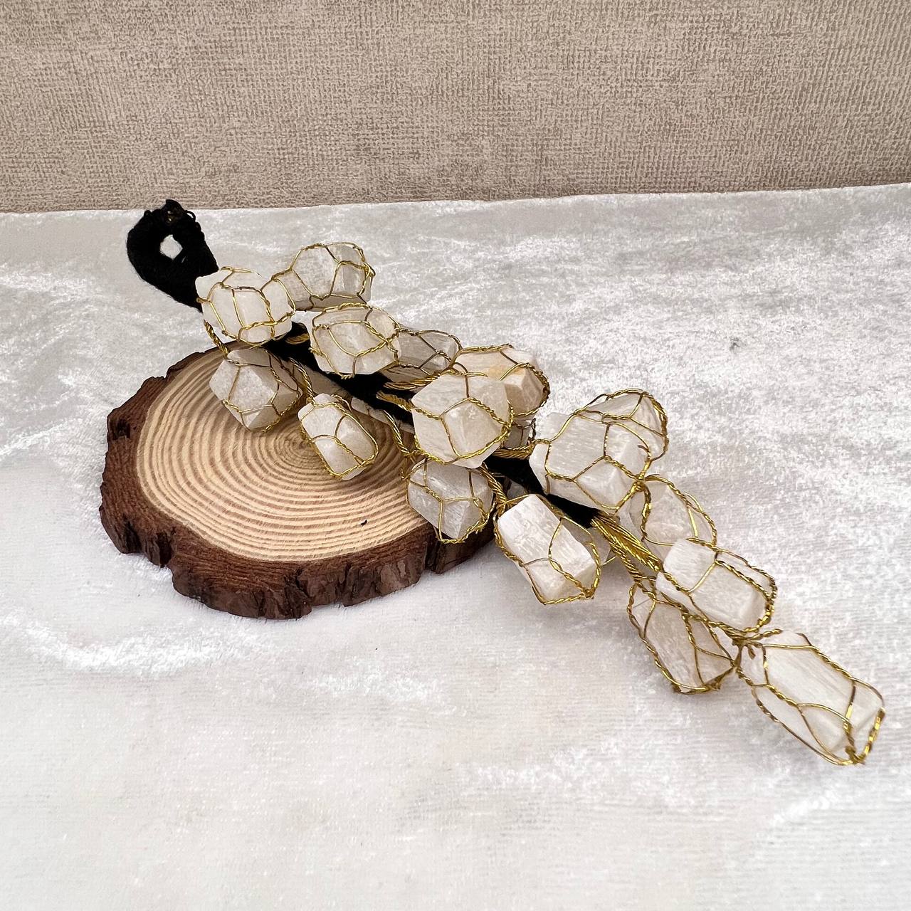 SELENITE DOOR HANGING (CLEANSING & PURIFICATION)