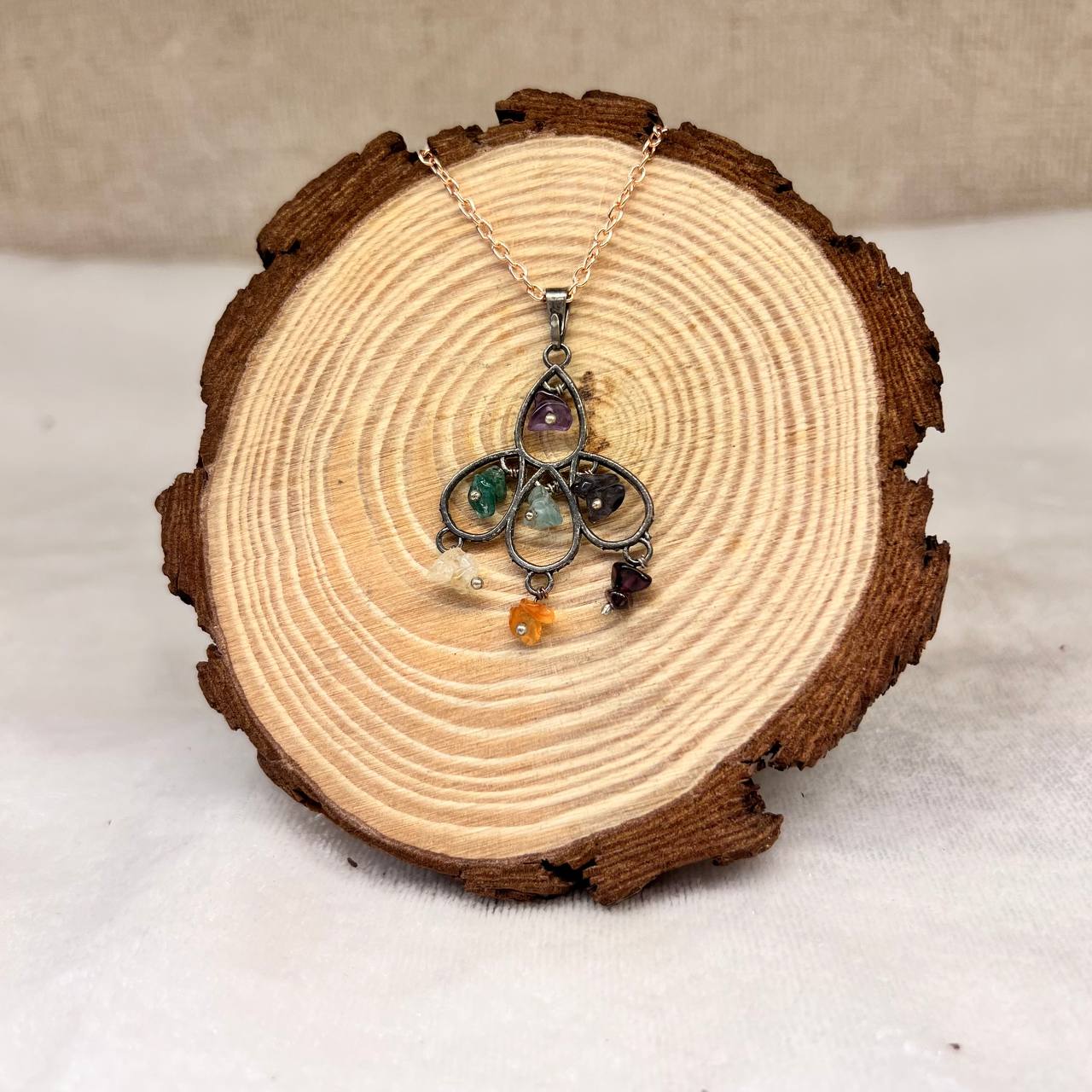 MULTI CRYSAL PENDANT