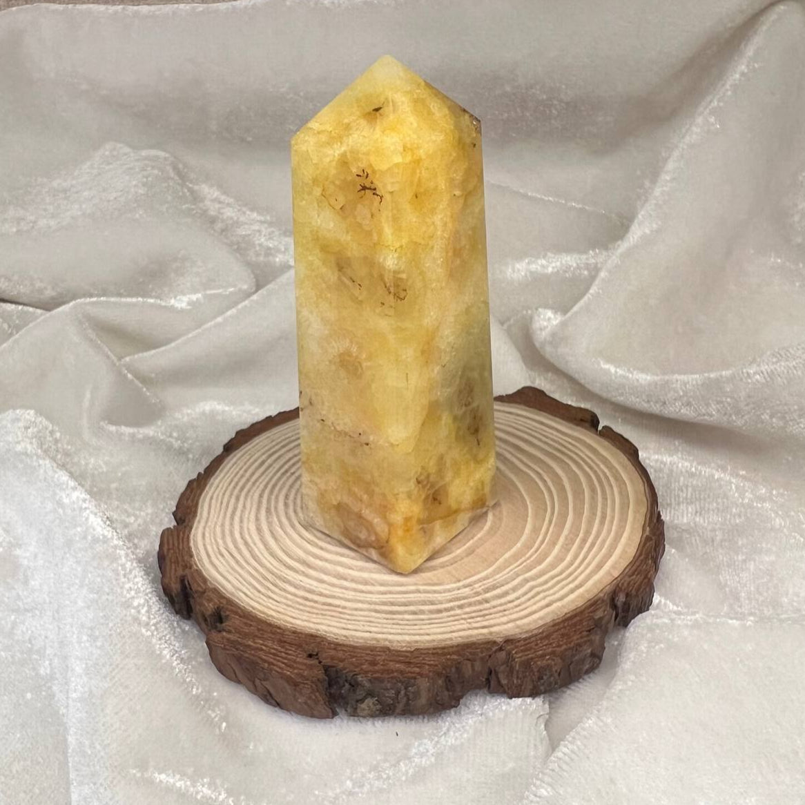 YELLOW JADE TOWER (HAPPINESS AND NEW BEGINNINGS)