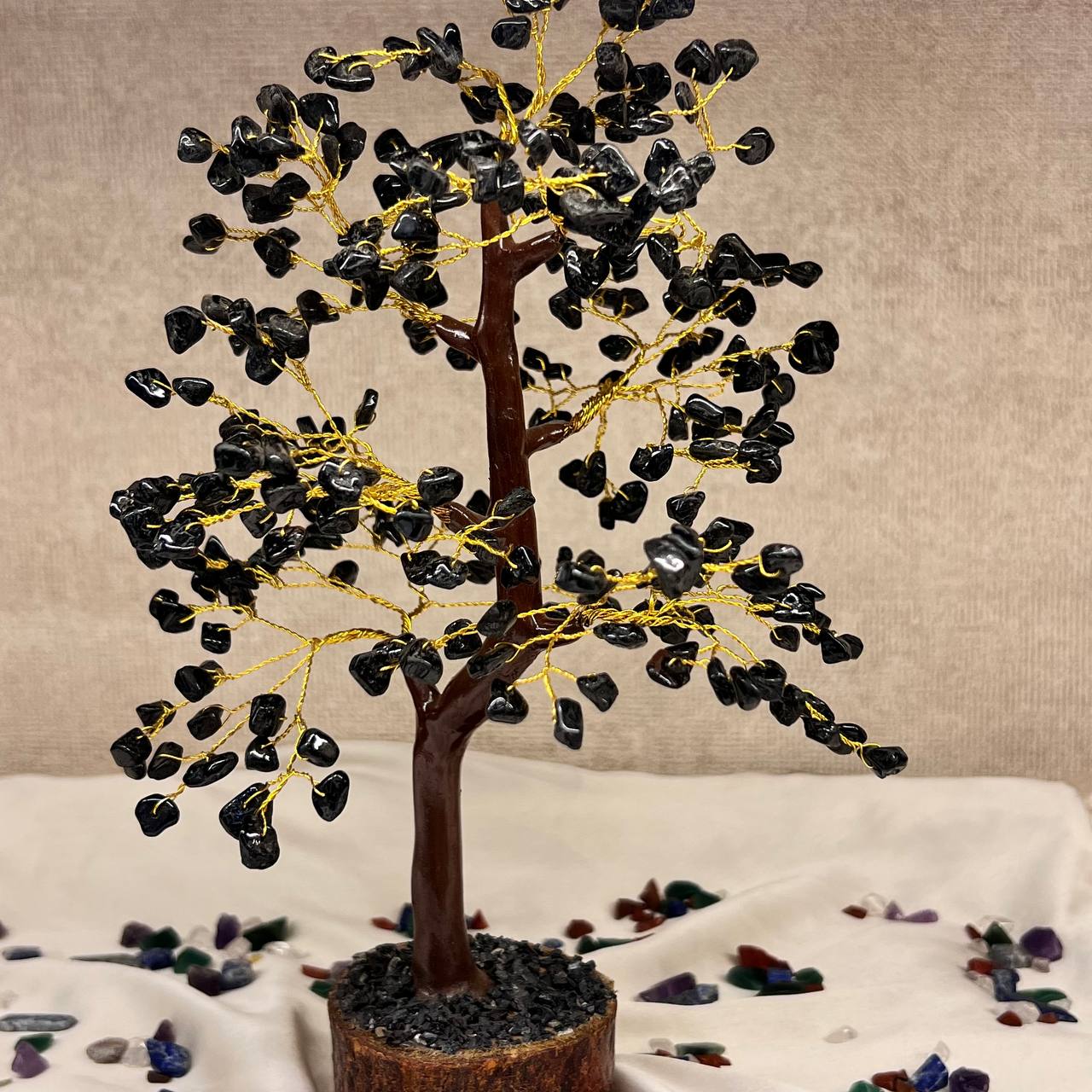 BLACK TOURMALINE TREE (NEGATIVITY AND PROTECION)