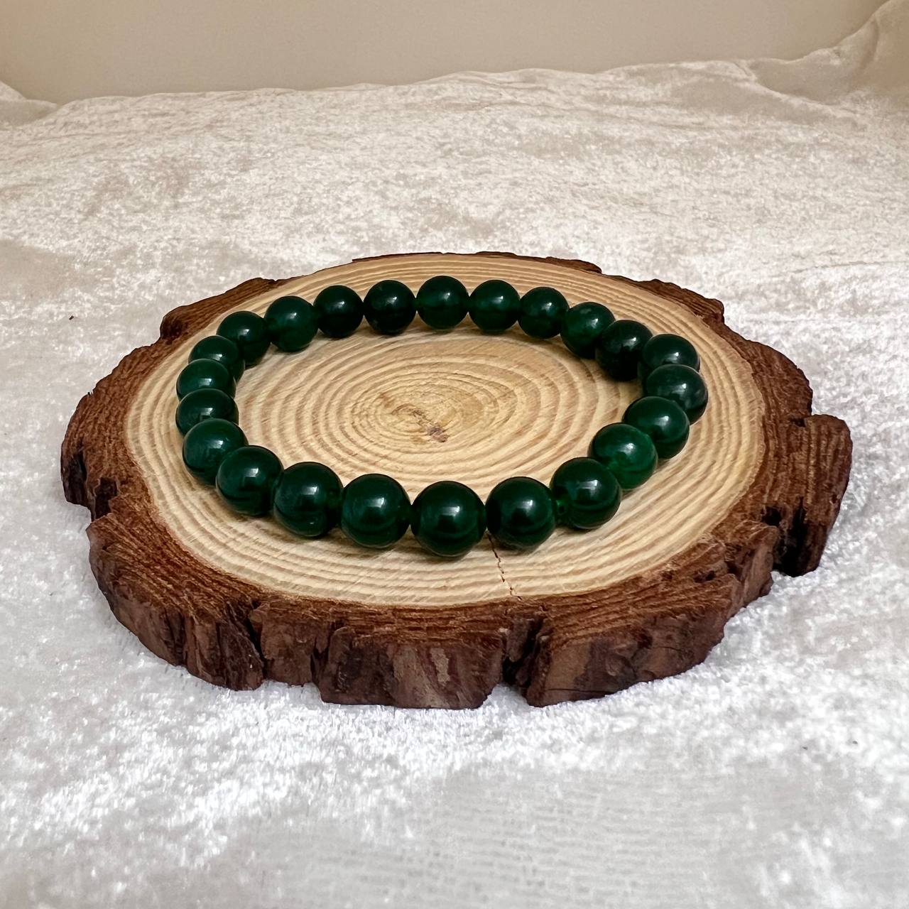 GREEN AVENTURINE CRYSTAL BRACELET (PROSPERITY AND GOOD LUCK)