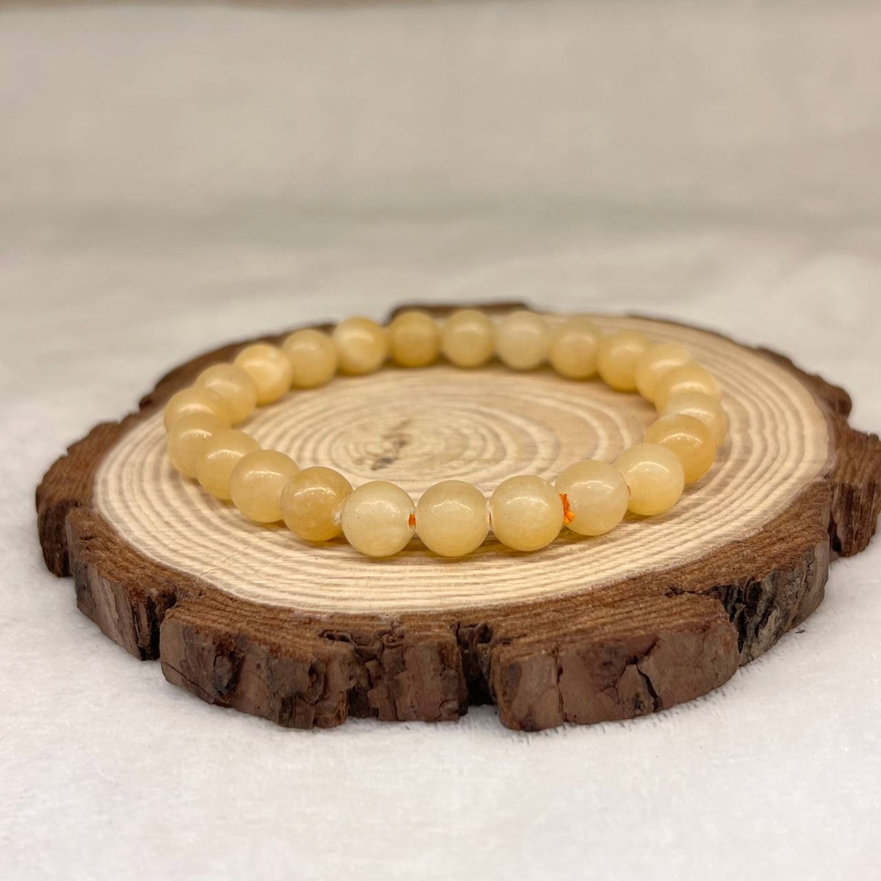 YELLOW CALCITE CRYSTAL BRACELET (SUCCESS)