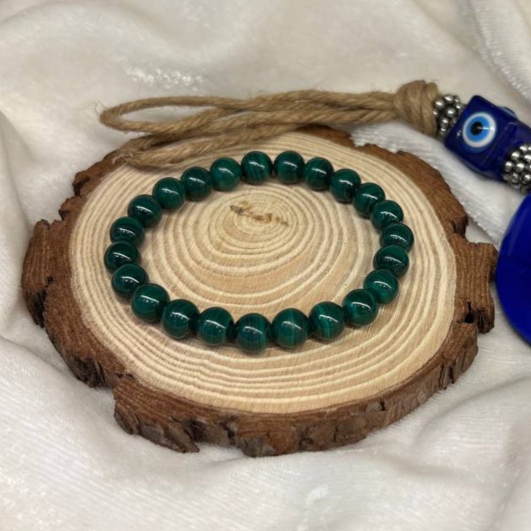 MALACHITE CRYSTAL BRACELET (HEART PROBLEMS)