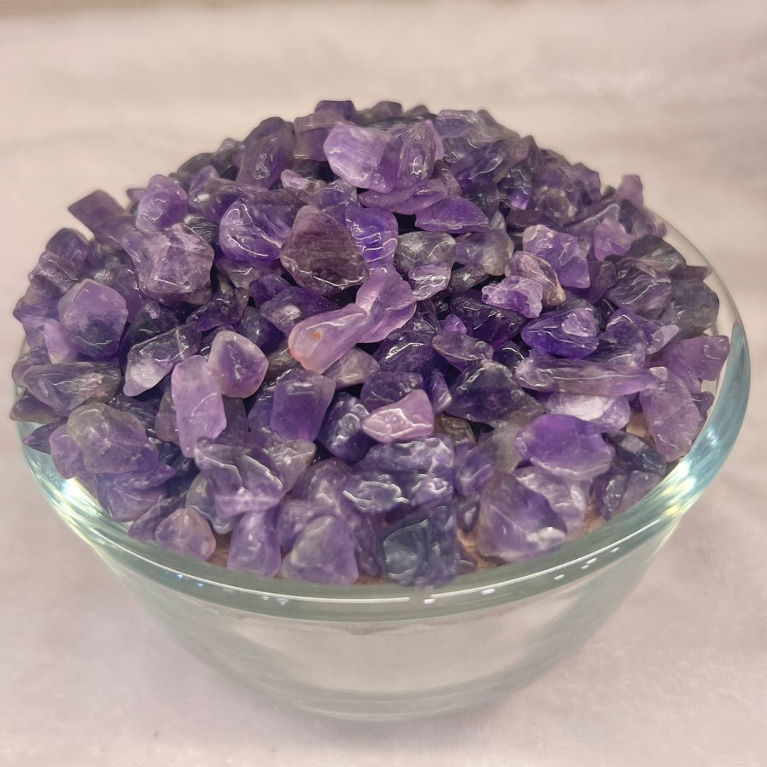 AMETHYST CRYSTAL CHIPS (CLARITY AND FOCUS)