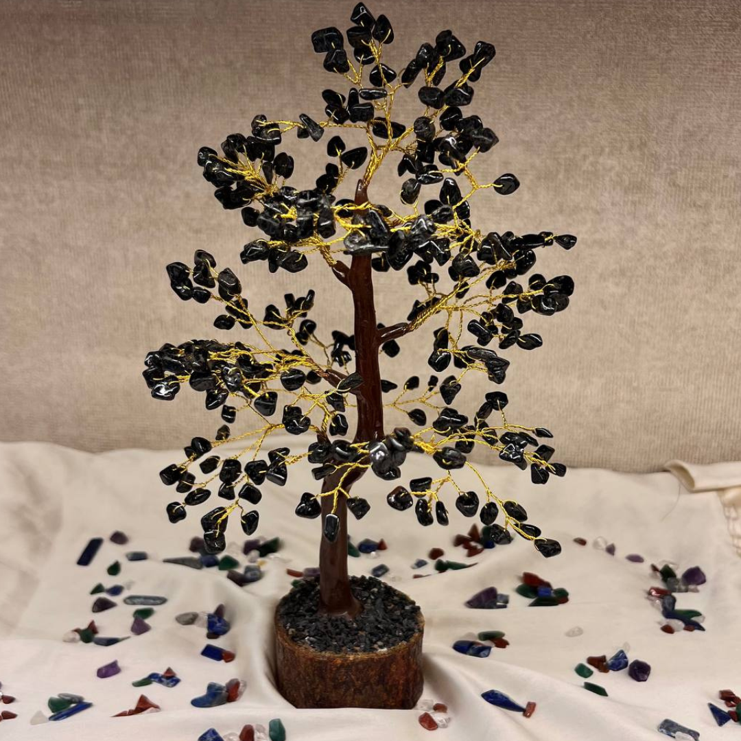 BLACK TOURMALINE TREE (NEGATIVITY AND PROTECION)