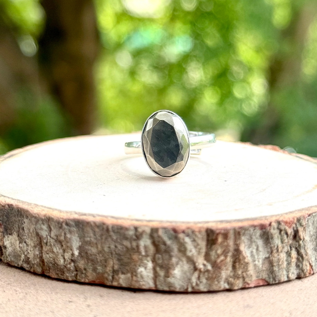 PYRITE ADJUSTABLE RING ( MONEY AND WEALTH ATTRACTION)