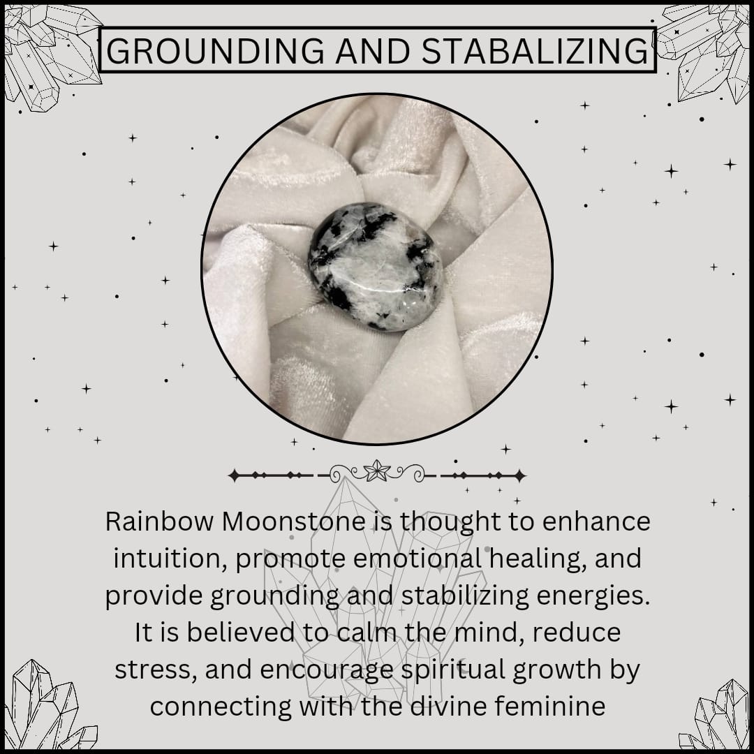MOON STONE CRYSTAL BALL (CONFIDENCE AND SELF MOTIVATION)