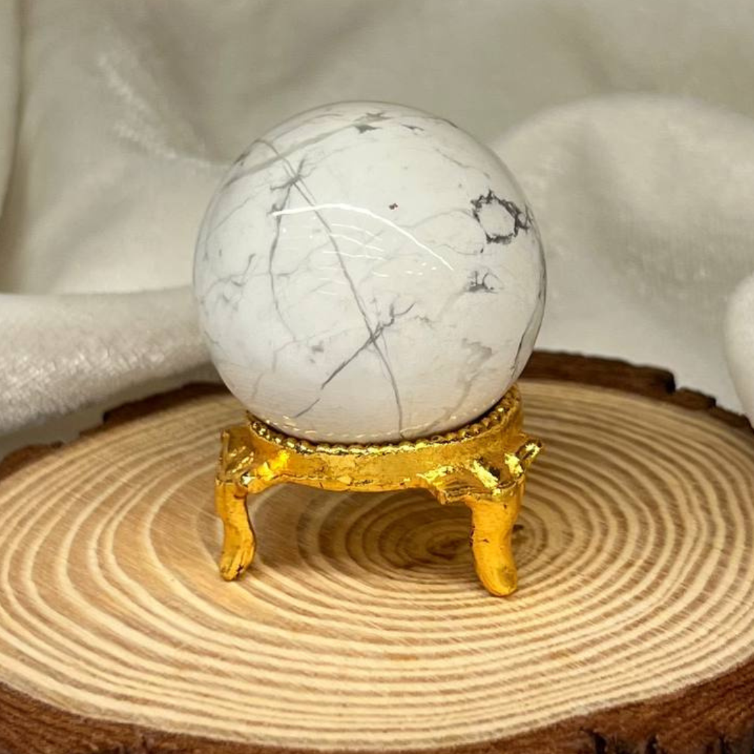 HOWLITE CRYSTAL BALL (ANXIETY AND BALANCE)