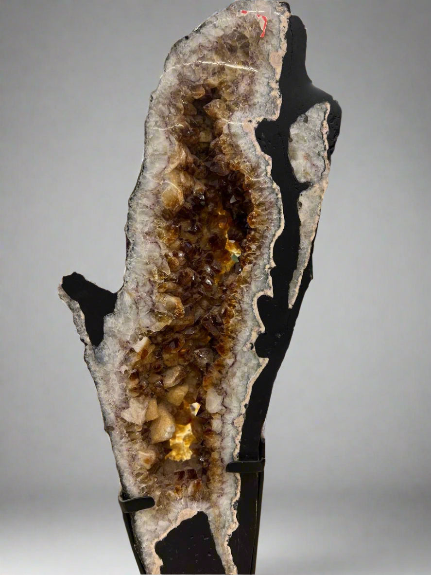 CITRINE CLUSTER STAND (ABUNDANCE AND PROSPERITY)