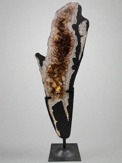 CITRINE CLUSTER STAND (ABUNDANCE AND PROSPERITY)