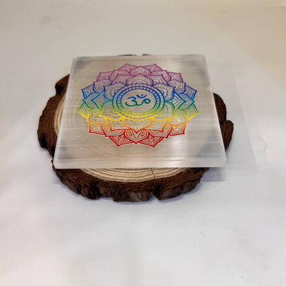 OM SELENITE CHARGING PLATE
