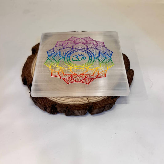 OM SELENITE CHARGING PLATE