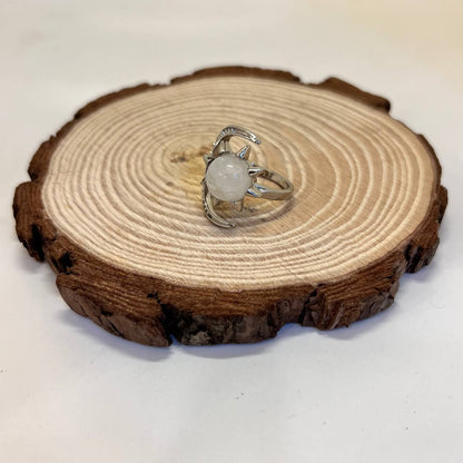 CLEAR QUARTZ RING