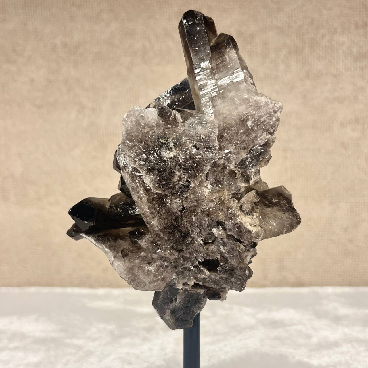 SMOKY QUARTZ CLUSTER