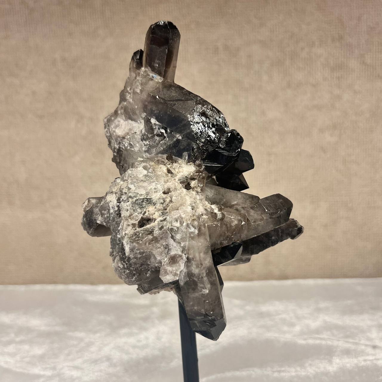 SMOKY QUARTZ CLUSTER