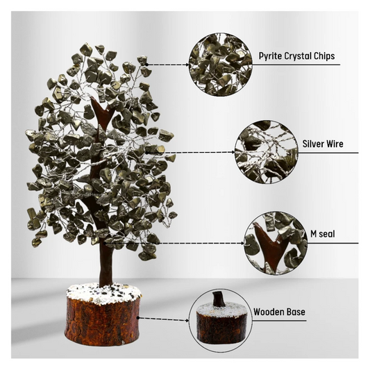 PYRITE CRYSTAL TREE (ATTRACT MONEY AND WEALTH)