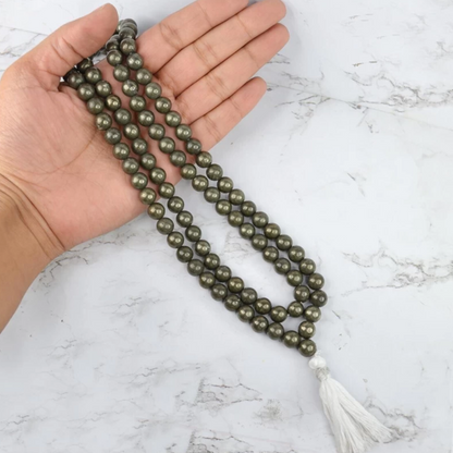 PYRITE CRYSTAL MALA (MONEY AND BUISNESS GROWTH)