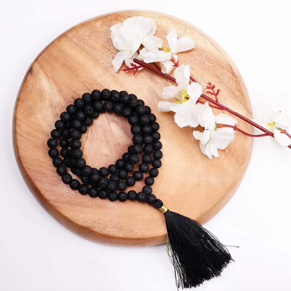 LAVA STONE MALA (NEGATIVITY)