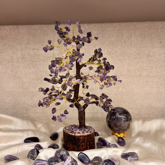 AMETHYST CRYSTAL TREE (CLARITY OF MIND AND FOCUS)