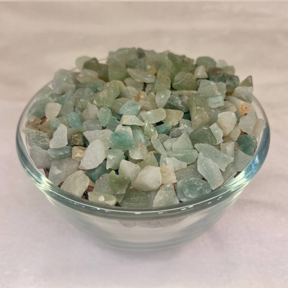 GREEN JADE CRYSTAL CHIPS (GOOD LUCK AND PROSPERITY)