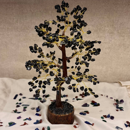 BLACK TOURMALINE TREE (NEGATIVITY AND PROTECION)