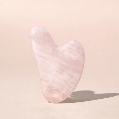 ROSE QUARTZ CRYSTAL GUA SHA (GLOW SKIN AND PURIFICATION)