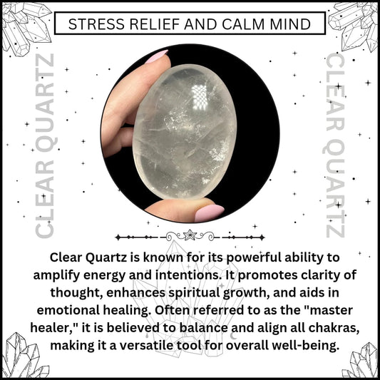 CLEAR QUARTZ WATER BOTLLE (CLARITY AND FOCUS)