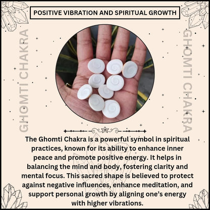 GHOMTI CHAKRA POLISHED PENDANT